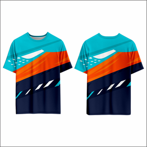 T-shirt en polyester léger, respirant et durable, à manches longues, imprimé par sublimation, couleur unie, tailles adultes et jeunes, prix usine, vente en gros - Product Image 3