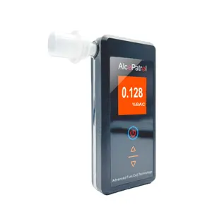 Fabrika yenilikçi dijital Breathalyser alkol nefes test cihazı analiz dedektörü ve ağızlıklar