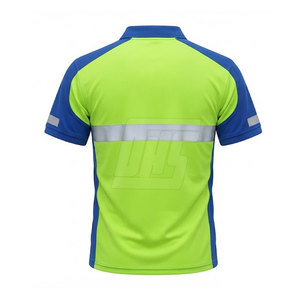 Chemises polo classiques pour hommes, tissu en mélange de coton doux, manches courtes, col classique, vêtements décontractés pour le travail - Product Image 2