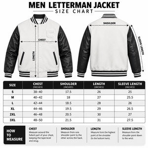 เสื้อแจ็คเก็ตบอดี้สูทผ้าขนสัตว์สีดำสนิท ปักลายวงโคจรดาวเคราะห์สีเดียว ตัวอักษร L ที่ด้านหลัง พร้อมแผ่นทำความร้อน เสื้อแจ็คเก็ต Letterman อุ่นสบาย - Product Image 6