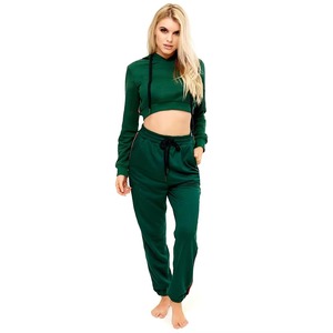 Conjunto de chándal de forro polar de 2 piezas para mujer al por mayor con bordado de lentejuelas de regreso a la escuela y bordado de coche con lentejuelas, ajuste holgado informal - Product Image 1