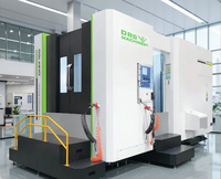 Centre d'usinage automatique CNC horizontal 4 axes haute précision avec broche BT50 et système de contrôle GSK DHM100