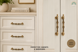 KiwanI Cabinet Handle Decorative Furniture Hardware For Kitchen Cupboards <b>Drawers</b> Wardrobes And Interior Storage Applications - Product Image 3