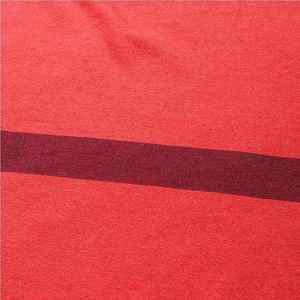 Men's <b>Red</b> Solid Polyester/Cotton Breathable & Quick Dry Knitted <b>Tank</b> <b>Top</b> O-Neck Casual Front Logo - Product Image 5