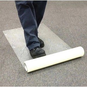 Korean Made <b>Carpet</b> Protection Film for Floor Surface protection system protection <b>roll</b> removable transparent custom fit Korean - Product Image 3