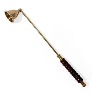 Vintage Brass <b>Candle</b> Snuffer S Shape Smokeless Wick Dipper Hand Tool For <b>Candles</b> Home Decoration and Gifting - Product Image 4