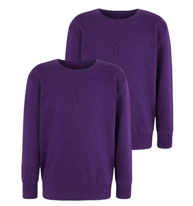 Men's 100% Cotton Sweatshirt Pullover Wholesale OEM Custom Comfortable Sweatshirt - Product Image 5
