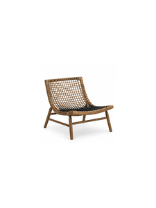 Modern Rattan Dining <b>Chair</b> with Faux <b>Leather</b> Upholstery Wooden Frame Midcentury Design Home Furniture - Product Image 5
