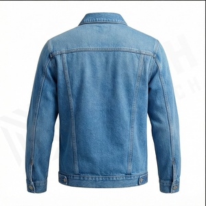Chaqueta vaquera para hombre 2025, cierre de botón cubierto, elegante, Diseño de manga Regular, chaqueta cómoda informal personalizable de alta calidad - Product Image 3
