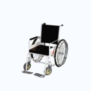 Fauteuil roulant pliant confortable de marque Hitech avec cadre en épicéa de pruche Panneau MDF Capacité de charge de 150kg - Product Image 1