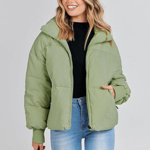 Veste matelassée pour femme Weather Wear pour l'hiver, chaude, coupe-vent, imperméable, coupe ample, par Maven Togs - Product Image 4