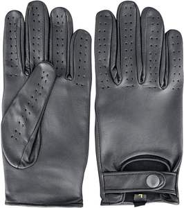 Guantes Unisex de Cuero, Completos, Transpirables, Hasta la Muñeca, Estilo Sencillo, para Uso Diario en Primavera y Otoño - Product Image 3