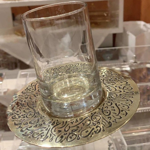 Platos Decorativos de Diseño Elegante para Bodas y Eventos, Platos de Cena con Patrón Dorado Ecológicos Hechos a Mano - Product Image 1