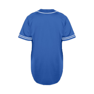 Maillot de baseball personnalisé en mesh respirant unisexe à séchage rapide, col en V, manches courtes, style sportif - Product Image 2