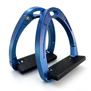 Étriers de sécurité ergonomiques pour chevaux, design flexible absorbant les chocs, équipement de soutien confortable pour les pieds lors de l'équitation - Product Image 6