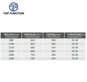 รางเลื่อนโต๊ะอาหารแบบ H-TYPE ขนาด 35 มม. ไม่มีลวดเหล็ก - Product Image 2