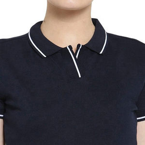 Camiseta Polo para Mujer, Nueva Moda, Precio Económico, Transpirable, con Logotipo/Colores Personalizados, Camiseta Polo Ligera de Tendencia - Product Image 5