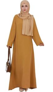 Abayas de Lujo Bordadas de Color Sólido para Mujer Musulmana, Estilo Marroquí y Dubái, Modestas para Eid, Venta al por Mayor 2026 - Product Image 4