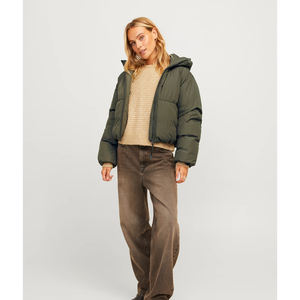 Chaqueta Acolchada Unisex de Plumón, Abrigo de Invierno Aislante, Impermeable, Cálido, Grueso, Acolchado, de Moda, OEM - Product Image 3