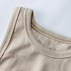 Débardeur sexy à col en U pour femme – Hauts côtelés souples et élastiques, essentiels pour l'été, pour femmes actives - Product Image 6