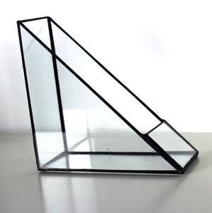 Terrario de Vidrio Geométrico Hecho a Mano para Pared |   Soporte Minimalista para Plantas de Interior para el Hogar y la Oficina - Product Image 3