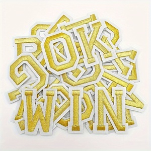 Your Needs Make Hat Clothing Embroidered Patches OEM Factory We Offer a Wide Variety Custom Iron Embroidery Patches Twill Fabric - Product Image 5