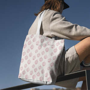 Bolsa de Mano de Lujo con Estampado Floral en Diferentes Colores para Uso Diario, Bolsa de Mano de Algodón Puro de Alta Calidad con Hermoso Estampado para Mujer - Product Image 3