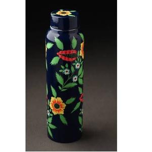 Bouteille d'eau en cuivre émaillée imprimée pour jus de fruits, bienfaits pour la santé, vaisselle de cuisine - Product Image 5