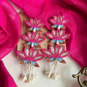 Pendientes con Cuentas de Diseño Personalizado para las Colecciones de Primavera y Verano Disponibles a un Precio Accesible por MD HANDICRAFTS - Product Image 4