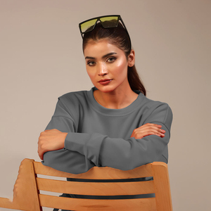 Conjunto de Dos Piezas Casual y Holgado de Moda Europea y Americana 2026, Nueva Colección de Invierno, Tejido Sólido para Mujeres Musulmanas - Product Image 6