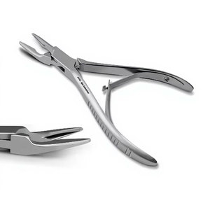 เครื่องมือทันตกรรมสำหรับรักษารากฟัน Blumenthal Bone 30 องศา ขนาด 5.5 นิ้ว ผลิตจากเหล็กกล้าไร้สนิมเกรดเยอรมัน สำหรับการผ่าตัดกระดูกและงานที่ต้องการความแม่นยำ - Product Image 1