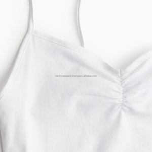 Nardon Apparel Factory Logo personnalisé 2 pièces haut court de yoga à manches courtes surdimensionné - Product Image 5