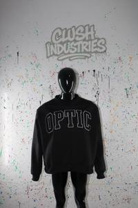Sweat-shirts OPTIC à col montant 450 GSM avec broderie personnalisée, coupe ample et carrée, en molleton 100% coton French Terry - Product Image 1