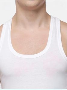 Confort pour l'été, l'automne et l'hiver : Gilet blanc uni vierge pour vêtements personnalisés - Product Image 2