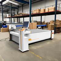 CNC Carton Ondulé Boîte Machine De Découpe Forex Cutter Gris Conseil Papier Cutter RUIDA Fixe pour Nid D'abeille