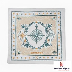 ผ้าพันคอไหมพิมพ์ลายดีไซน์สั่งทำพิเศษ ผ้าคลุมศีรษะแฟชั่น ผ้าพันคอสี่เหลี่ยม ผ้าคลุมไหล่ คอลเลคชั่นขายส่ง - Product Image 6