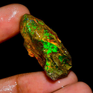 Elegant AAA Grade 100% Natural Welo Fire Ethiopian <b>Opal</b> Fancy Oil Rough Loose Gemstone DIY Jewelry Making - Product Image 1