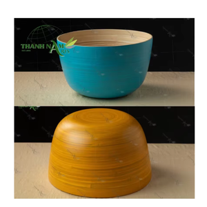 Juego de Tazones de Cocina Clásicos de Bambú Personalizados, Ecológicos, Desechables, Ligeros, OEM para Fiestas y Uso Doméstico, Vietnam Thanh Nam Arts - Product Image 1