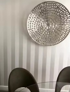 Aluminum Wall <b>Art</b> for Home Decoration From India Metal Decorative Wall Silver Color Decorative Wall Hanging - Product Image 4