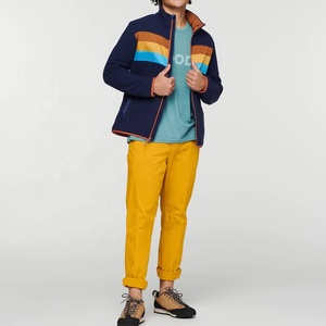 OEM personalizable Shearling Bomber Sherpa chaqueta para hombres invierno cálido abrigo de lana capucha piel decoración nueva moda Logo bordado - Product Image 2