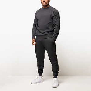 Sweat-shirt à col rond pour homme personnalisé, en coton molletonné, décontracté, streetwear, pour la salle de sport, entraînement, OEM, ODM, vente en gros - Product Image 1