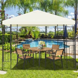 Carpa de Jardín para Patio de 10 x 10 Pies con Gazebo y Pérgola - Product Image 4