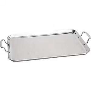 Bandeja de Metal Moderna para Chocolate, Plato Decorativo para Servir Dulces y Frutos Secos - Product Image 1