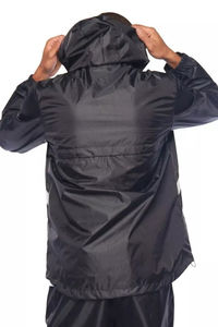 Men <b>Waterproof</b> Windbreaker Tracksuit Full Sleeve Hooded Lightweight Color Blocking Sporty Design With Side Pockets Spring Wear - Product Image 3