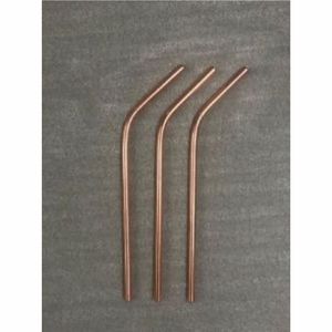 Premium <b>Reusable</b> Stainless Steel Metal Drinking <b>Straws</b> Eco-Friendly Food Grade Straight Bent Metal <b>Straw</b> for Tumblers Wholesale - Product Image 3
