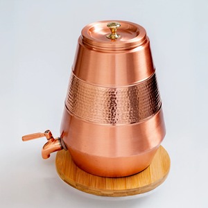 Dispensador de Agua de Cobre de Alta Calidad para el Hogar, Hoteles y Restaurantes, Bebedero de Cobre con Beneficios para la Salud, Diseño Moderno, Bebedero para Fiestas - Product Image 6