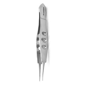 Instrumento Microquirúrgico con Certificación CE, Pinzas para Atar Suturas Oftálmicas Delicadas para Cirugía Ocular, Manual, 12 cm, Acero Inoxidable Médico - Product Image 4