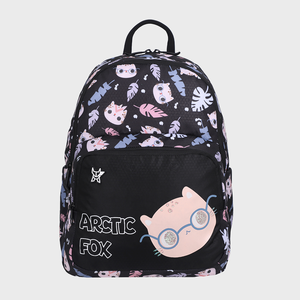 Mochila escolar Arctic Fox Wink Kitty para niños y niñas - Product Image 1