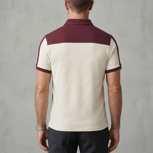 Polos de golf personalizados, tela suave y transpirable, cuello moderno, manga corta, para clubes de golf y mayoristas internacionales. - Product Image 4