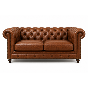 Premium 2 Seater Chesterfield Leather <b>Sofa</b> Manufacturer Luxury Tufted Couch for Hotel and Villa Furniture Projects Leather <b>Sofa</b> - Product Image 2